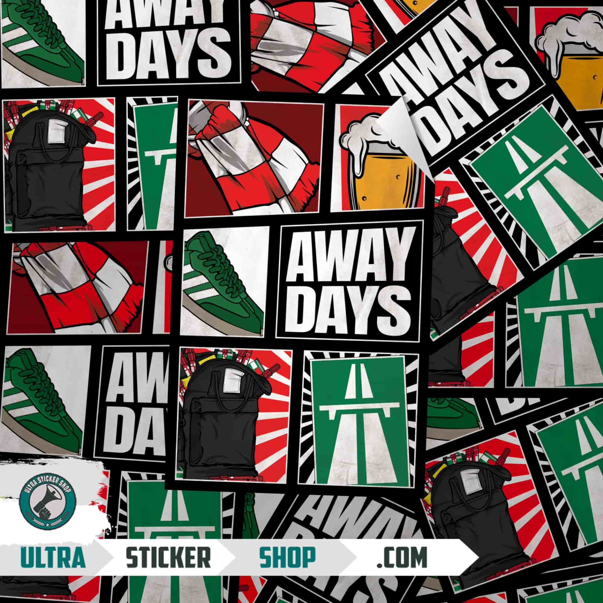 Awaydays Aufkleber
