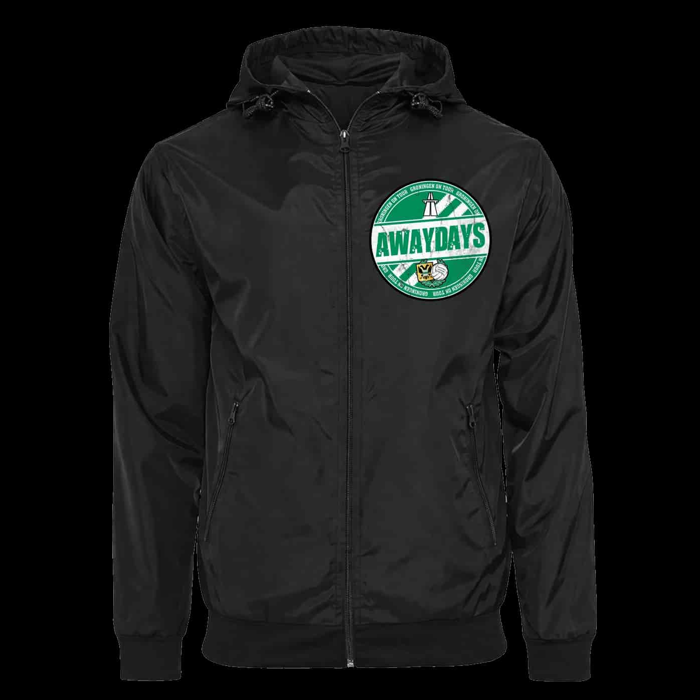 Awaydays Groningen Jacke mit abnehmbarer Balaclava