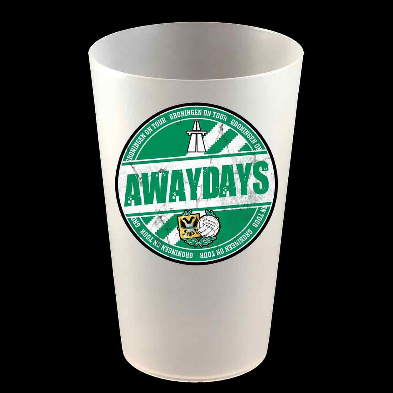 Awaydays Groningen Hartbecher