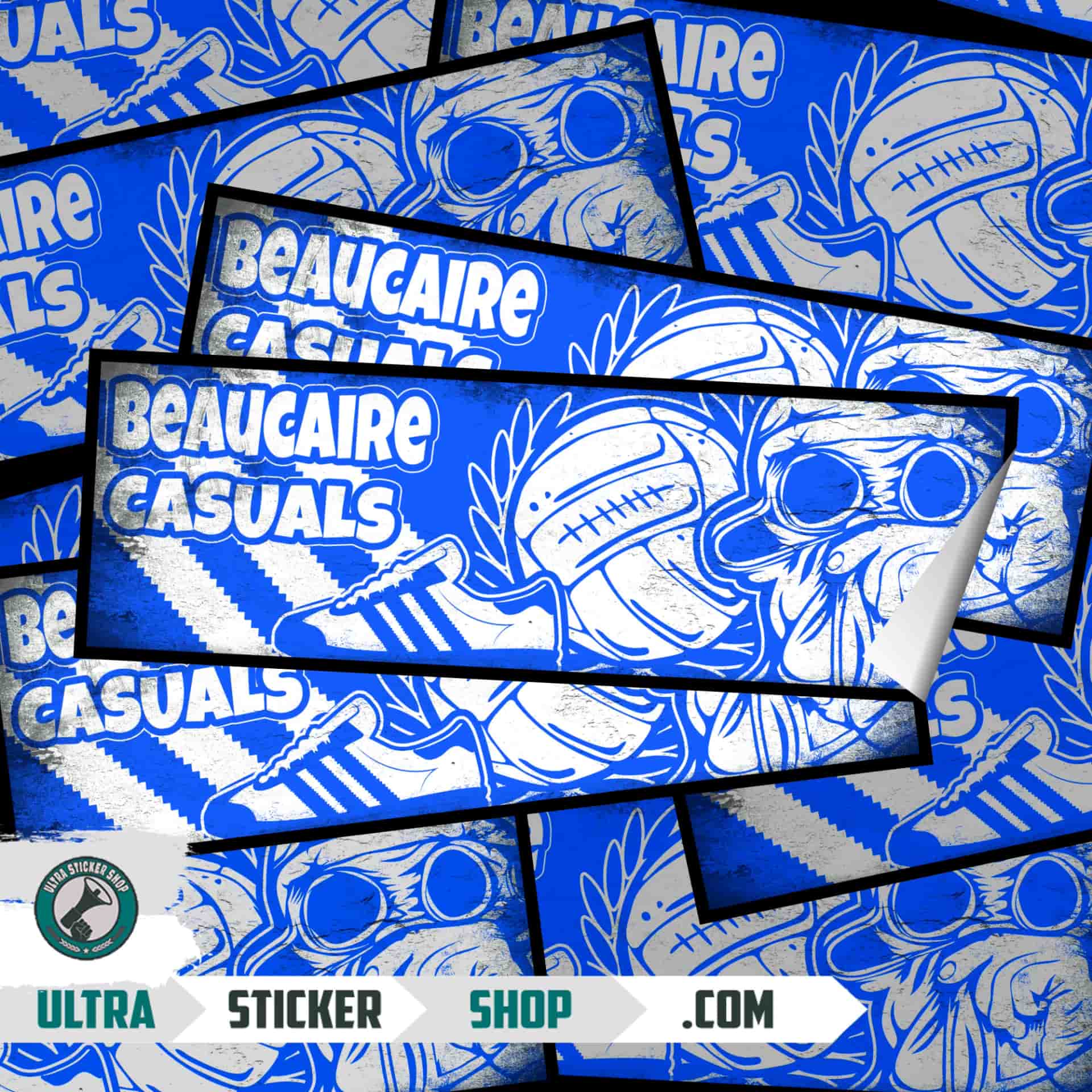 Beaucaire casuals Adesivos