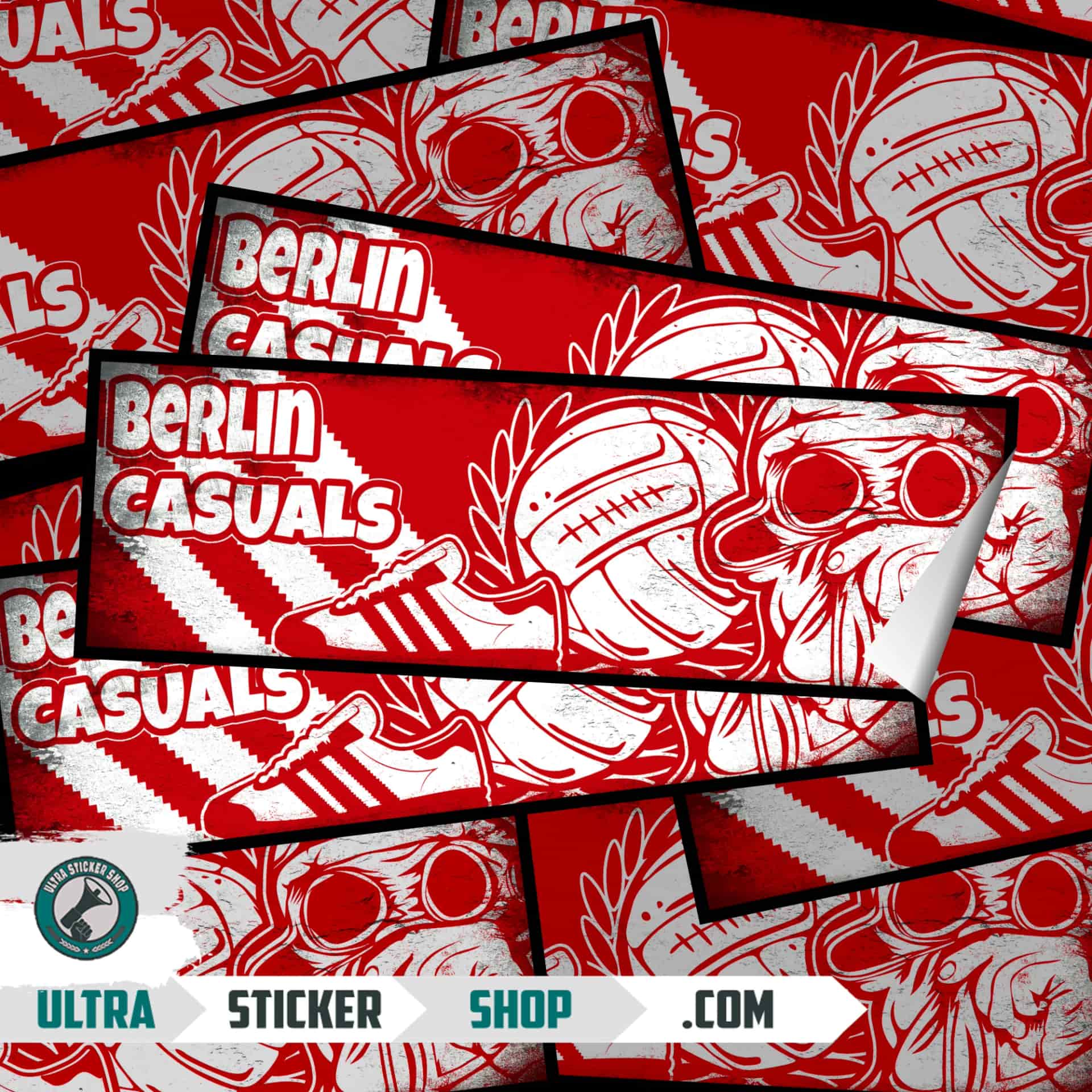 Berlin casuals Pegatinas
