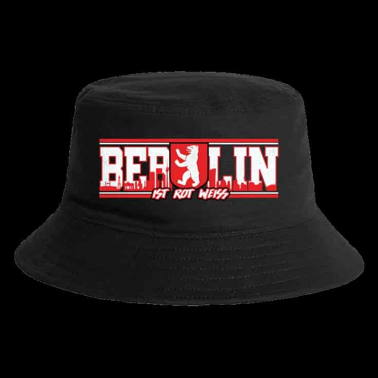 Berlin is rot weiss Klobouk