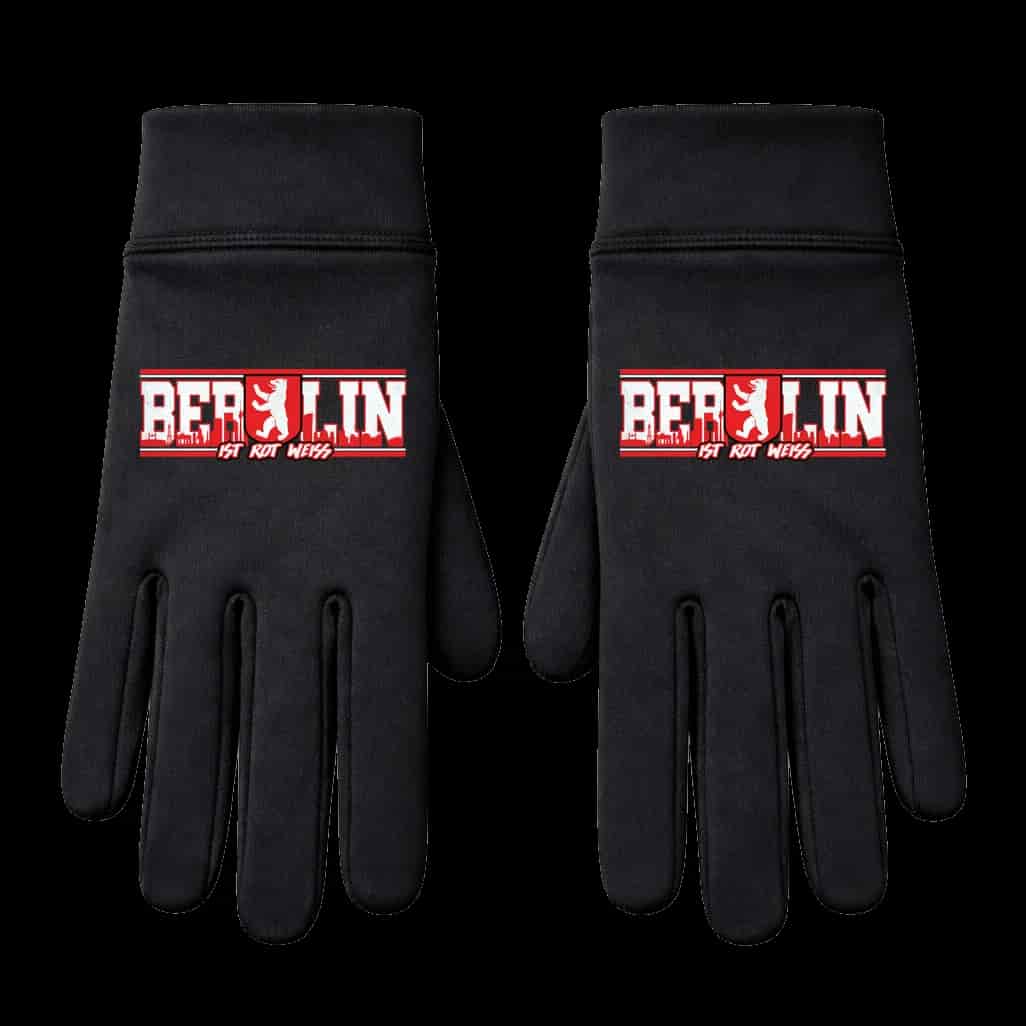 Berlin is rot weiss Rukavice
