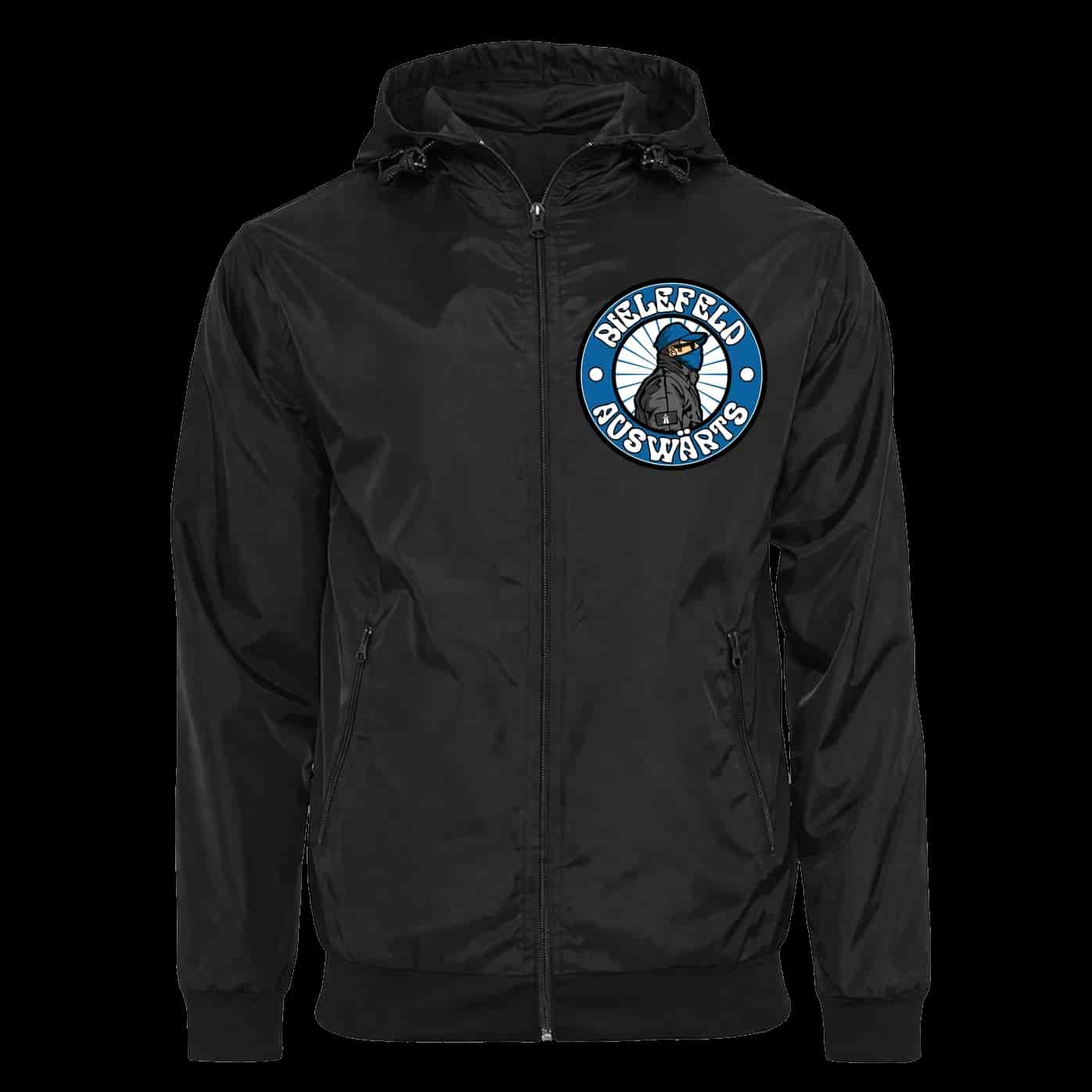 Bielefeld Auswärts Jacke mit abnehmbarer Balaclava