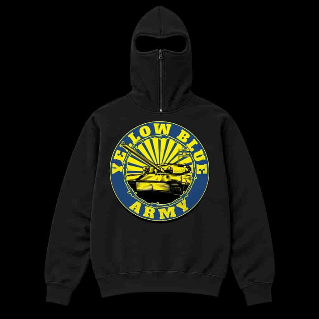 Brøndby Yellow blue army Ninja Hoodie