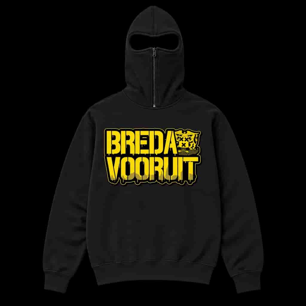Breda vooruit Ninja hettegenser