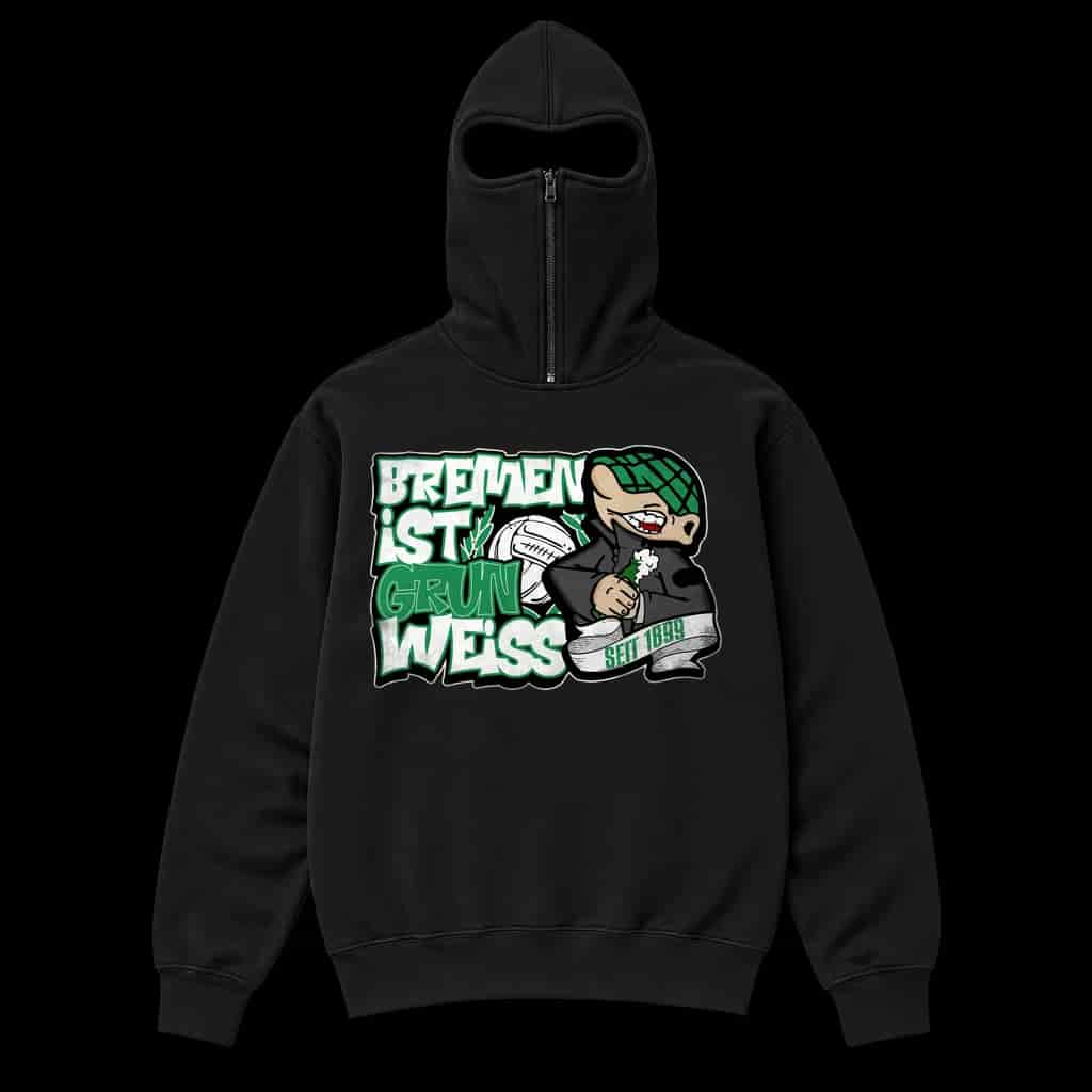 Bremen ist grün weiss Ninja Hoodie