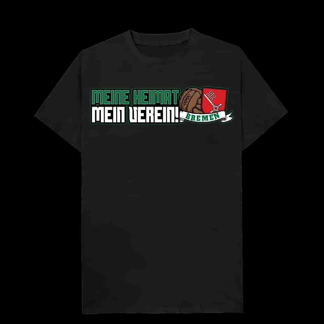 Bremen meine heimat mein verein T-shirt