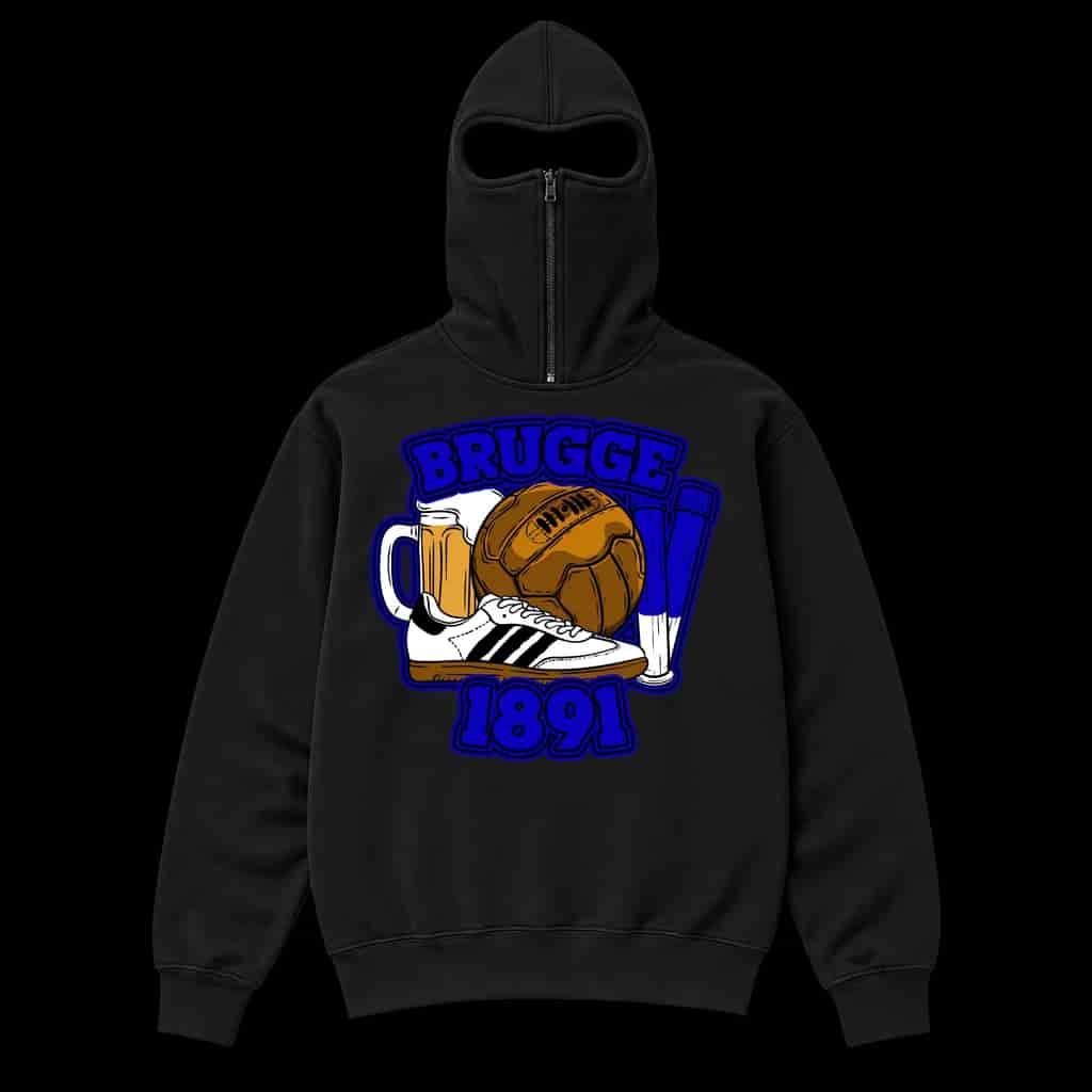 Brugge 1891 Ninja Kapuzenpullover