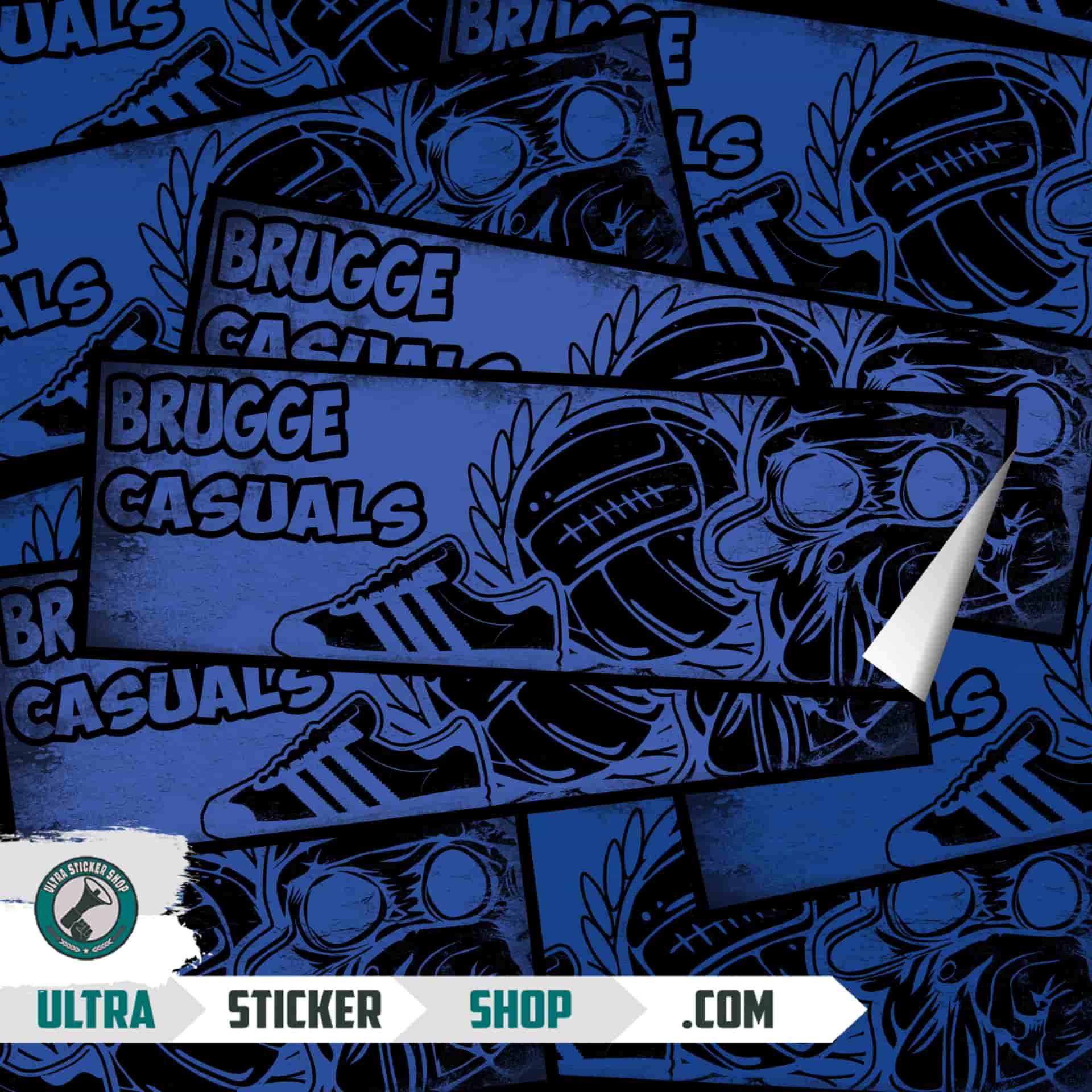 Brugge casuals Stickers