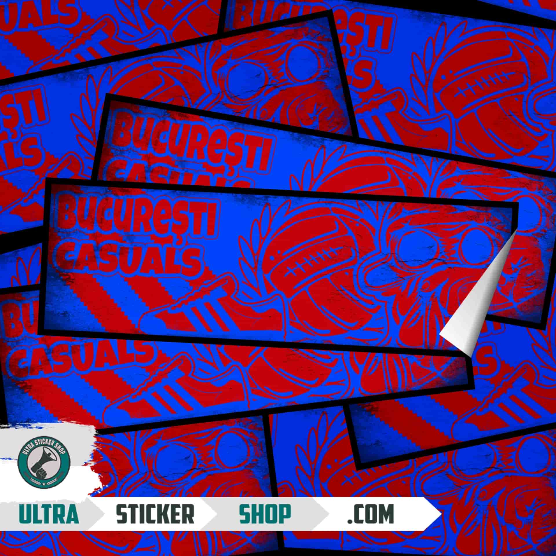 București casuals Pegatinas
