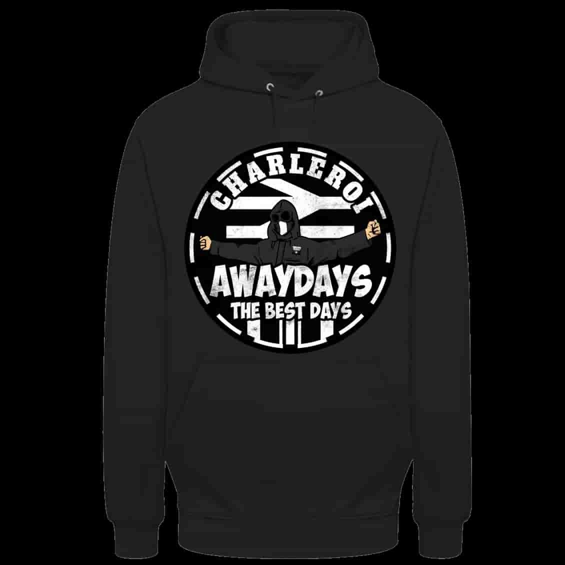 Charleroi awaydays the best days Hoodie