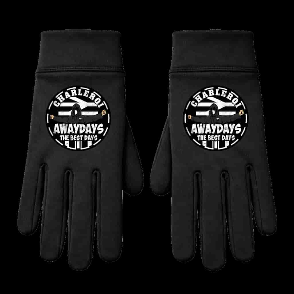 Charleroi awaydays the best days Handschoenen