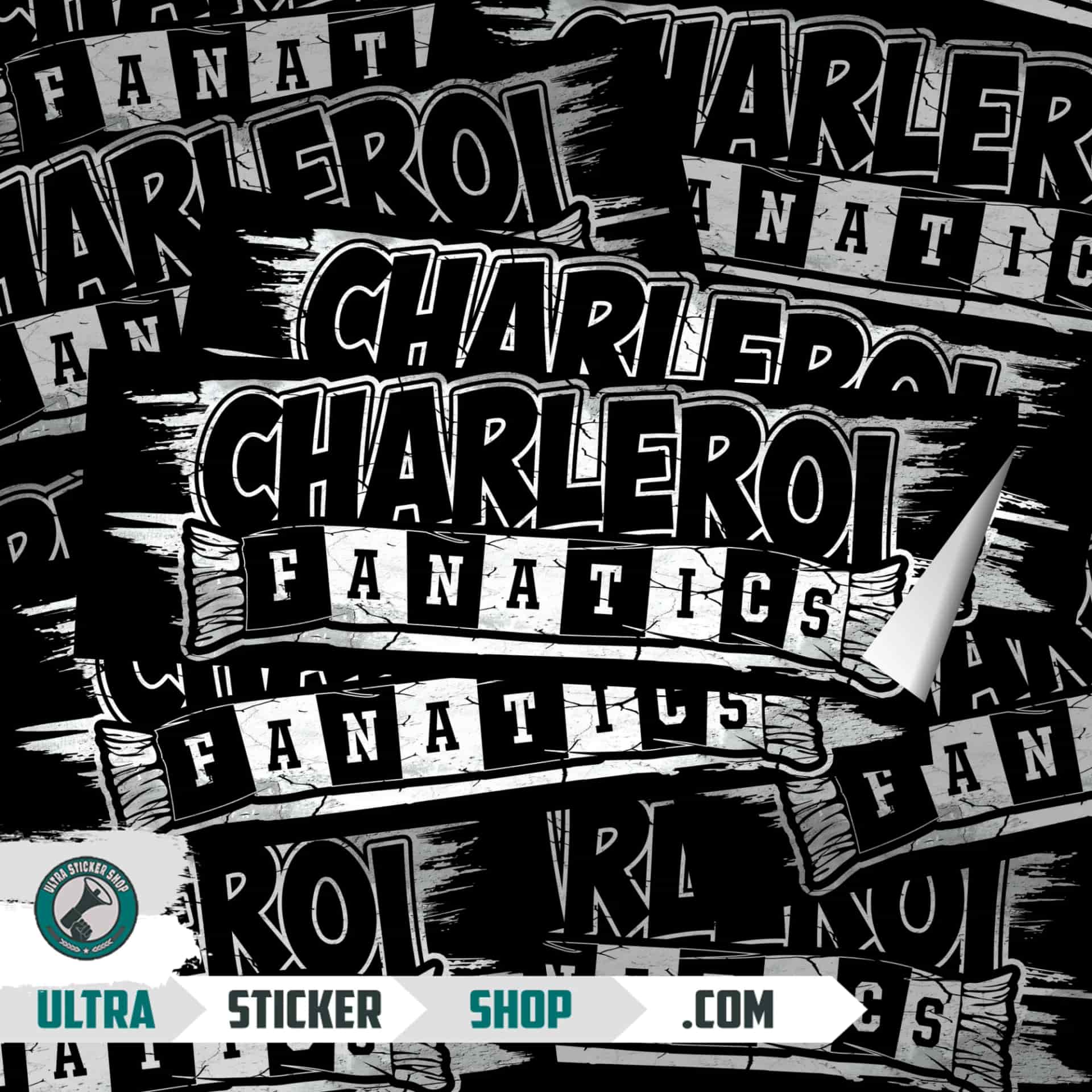 Charleroi fanatics Stickers