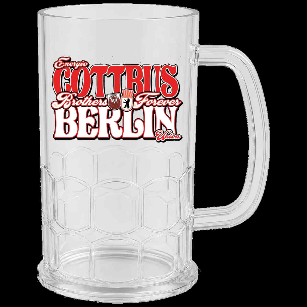 Cottbus brothers forever Berlin Pivní hrnek