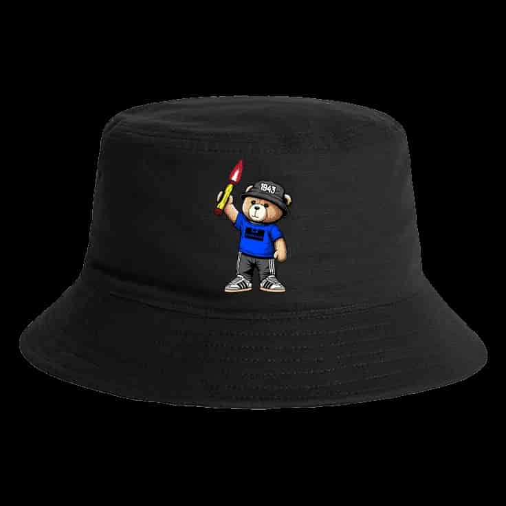 Denderleeuw 1943 bear Kapelusz typu bucket