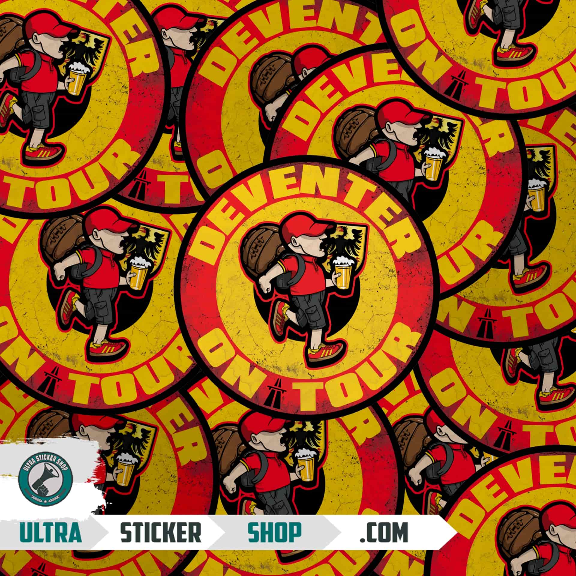 Deventer on tour Stickers