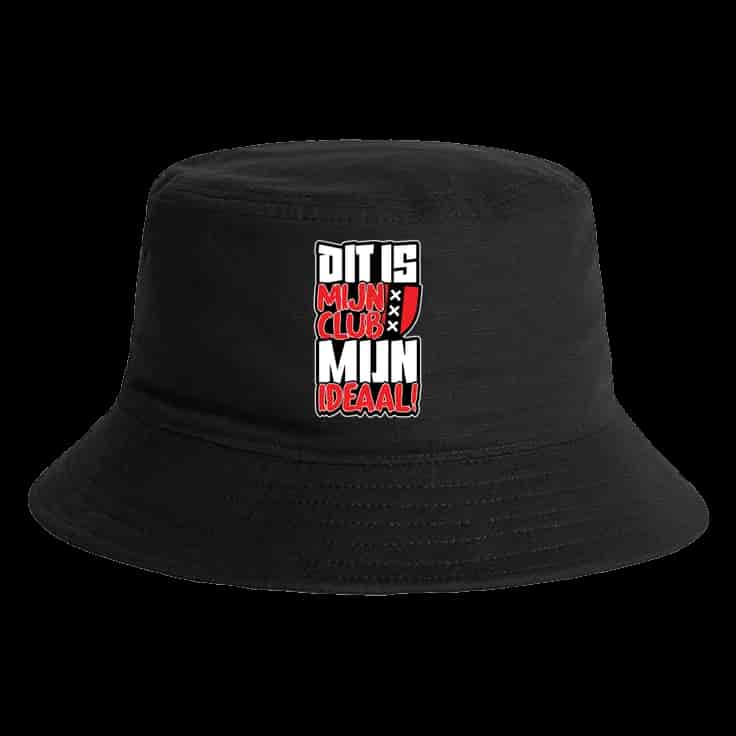 Dit is mijn club, mijn Ideaal Kapelusz typu bucket