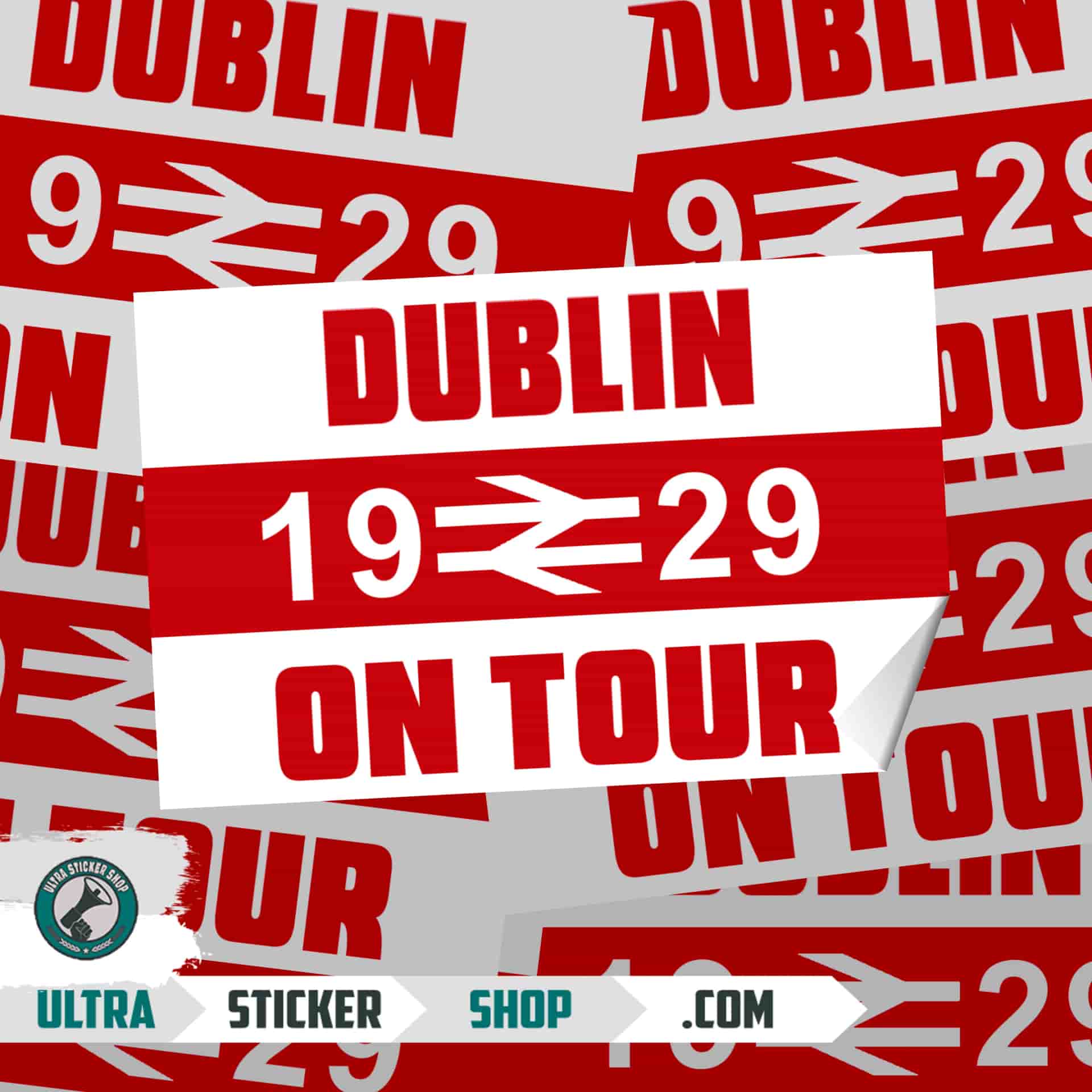 Dublin 1929 on tour Autocolante