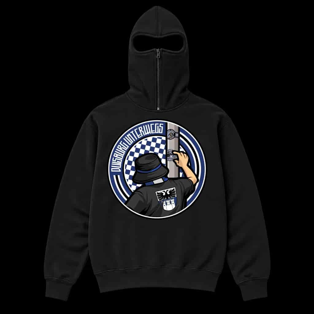 duisburg unterwegs Ninja Hoodie