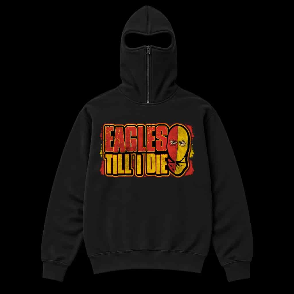 Eagles Till I Die Ninja Kapuzenpullover