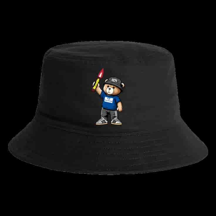 East Kilbride 1871 bear Bucket Hat