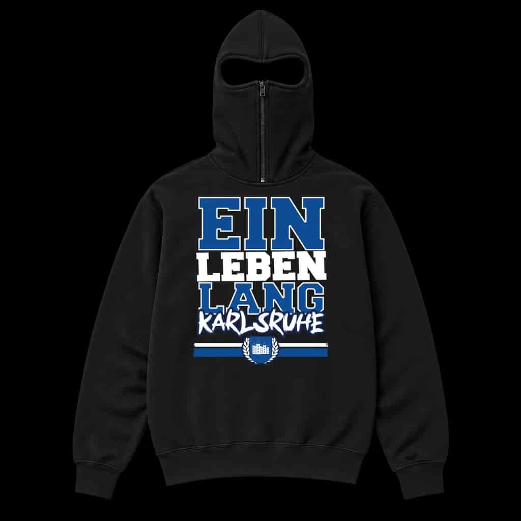 Ein leben lang Karlsruhe Νίντζα φούτερ