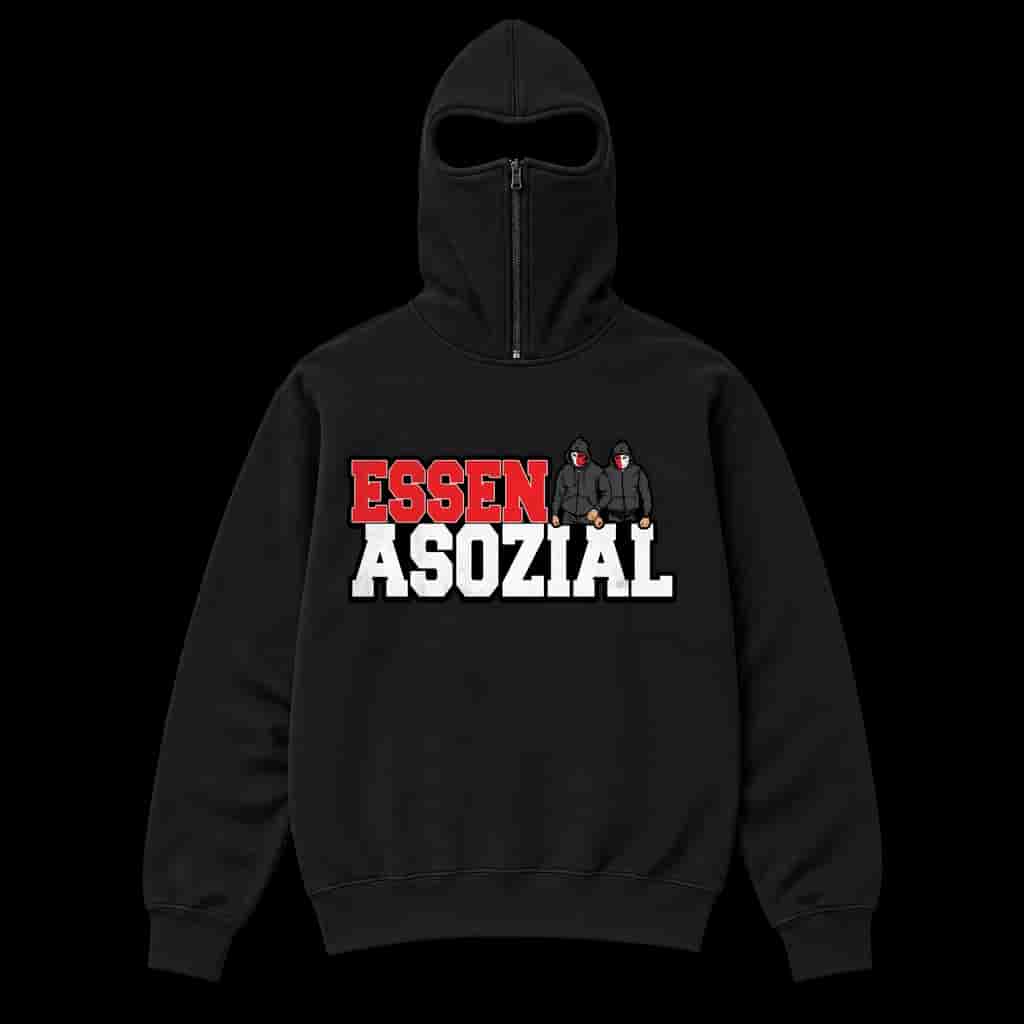 Essen asozial Hoodie Ninja