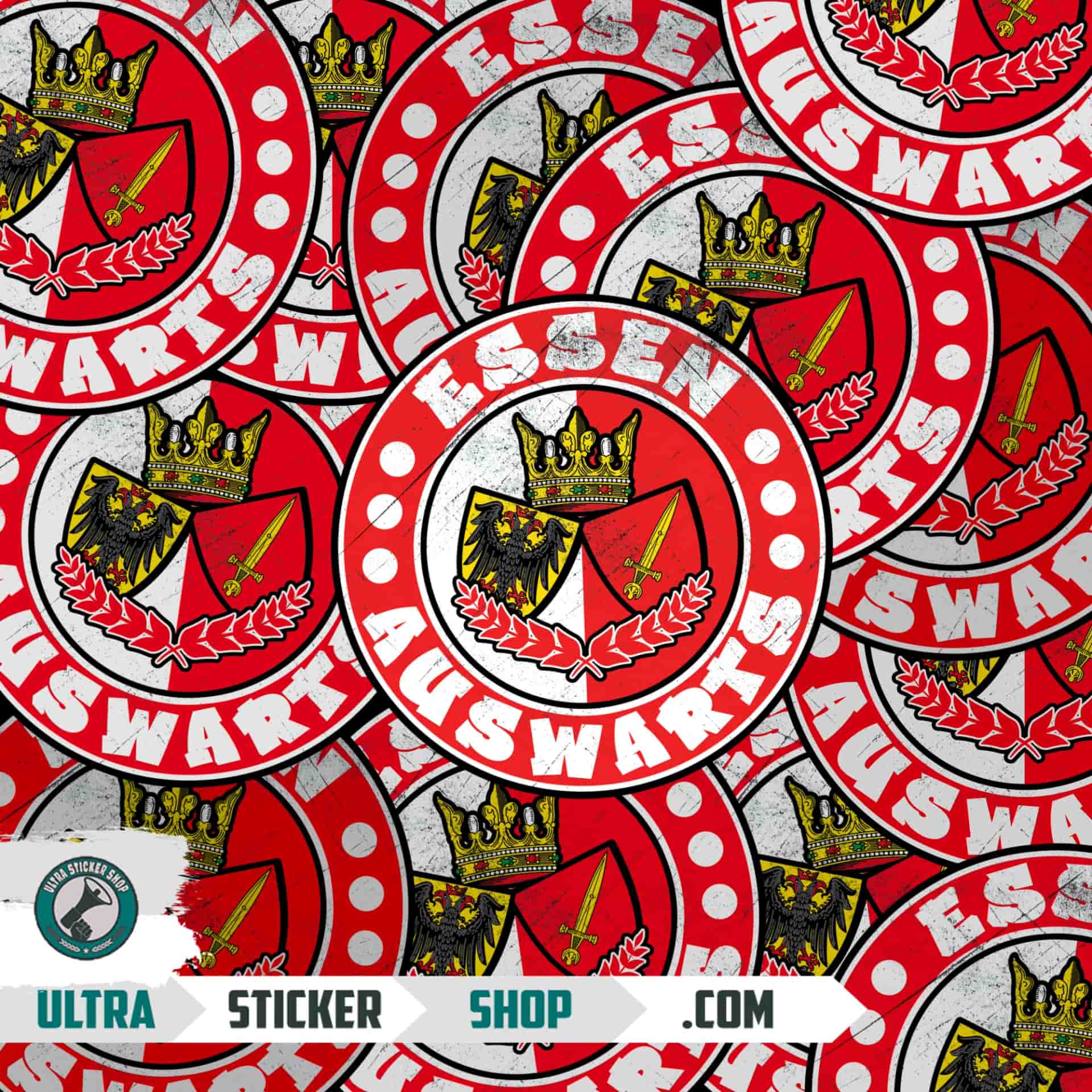 Essen auswärts Stickers