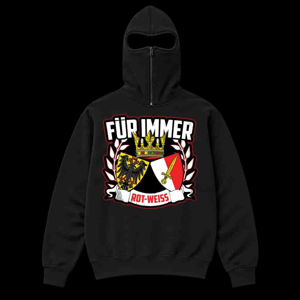 Für Immer rot-weiss Hoodie Ninja