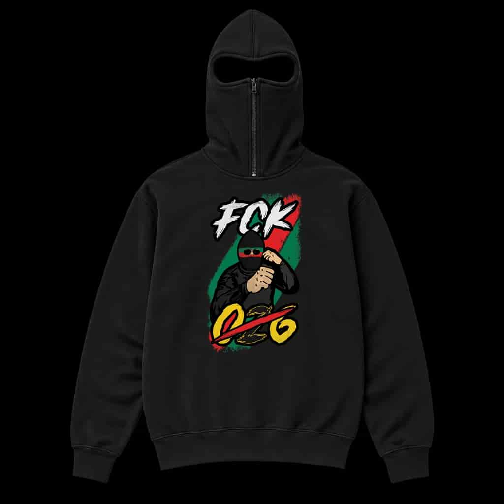 FCK 026 Ninja Hoodie