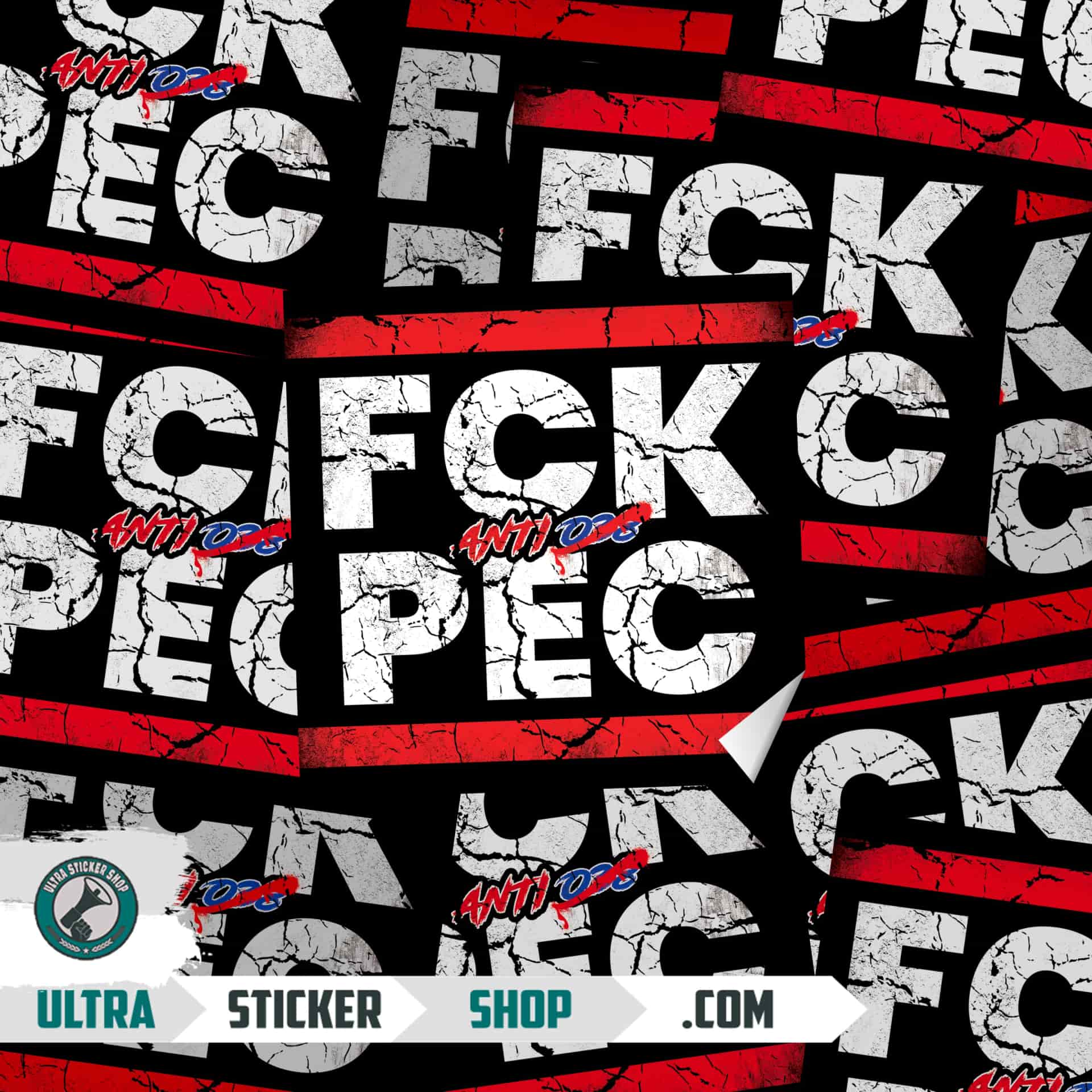 FCK PEC Pegatinas