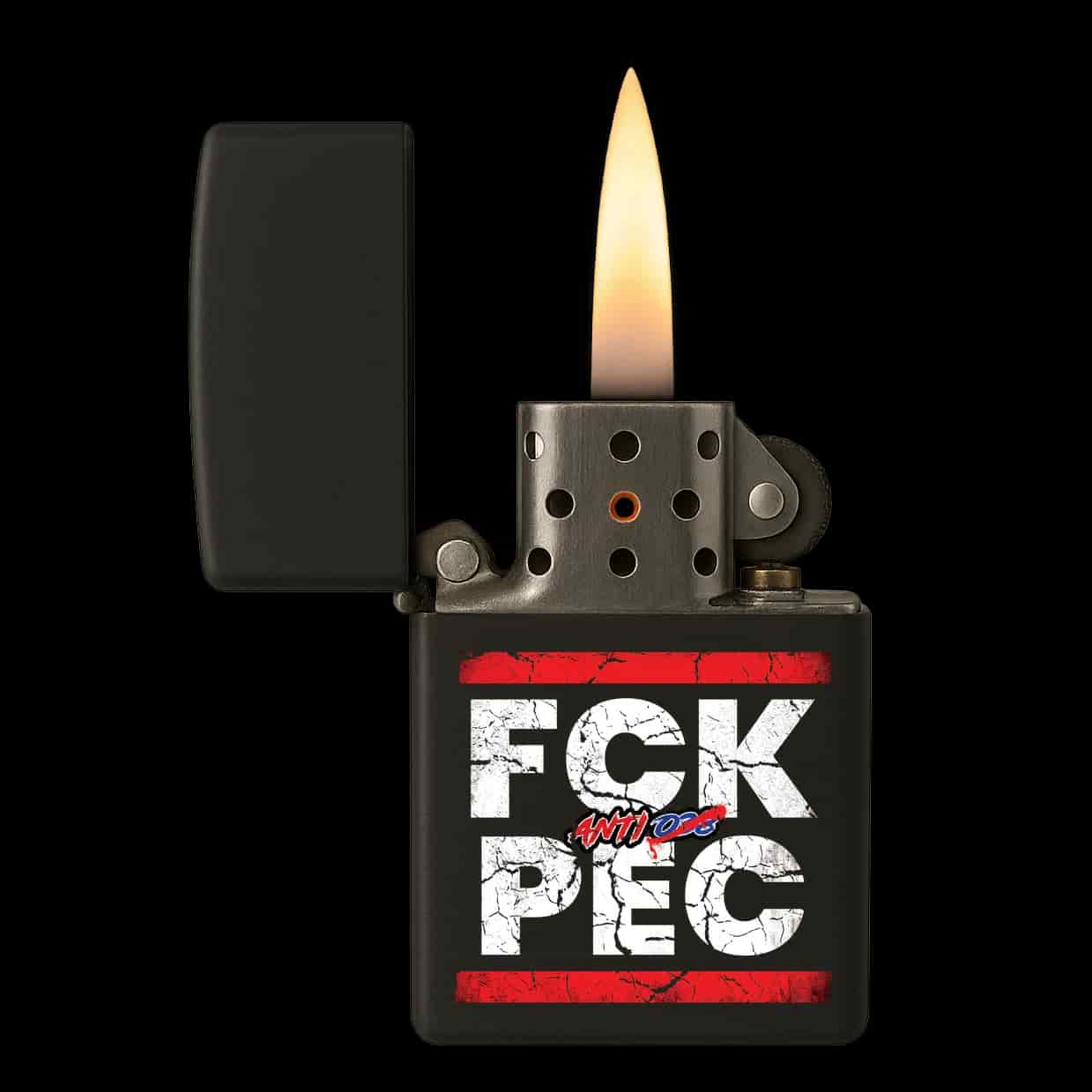 FCK PEC Encendedor