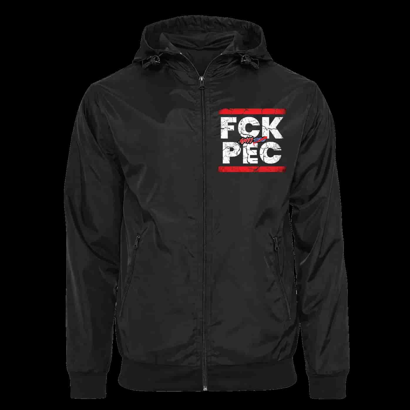 FCK PEC Chaqueta con capucha balaclava desmontable