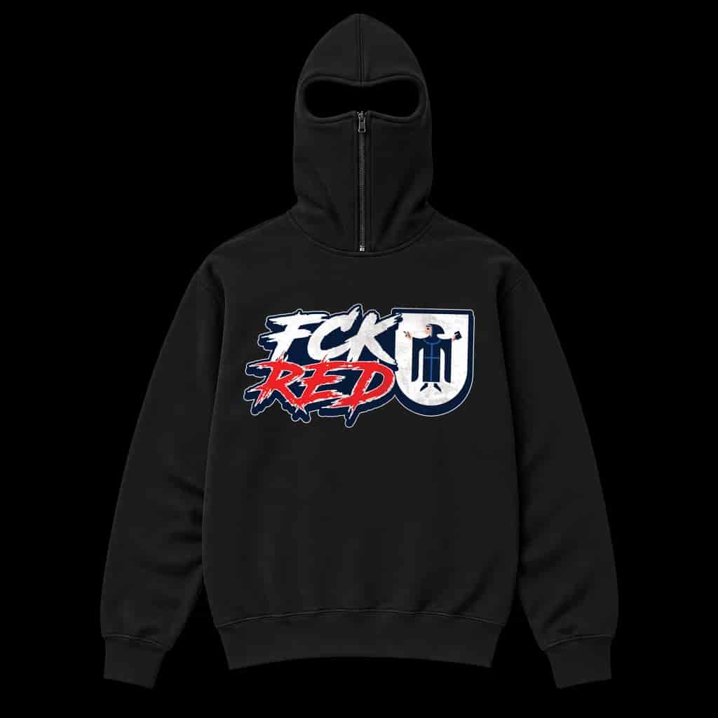 FCK RED Ninja Hoodie