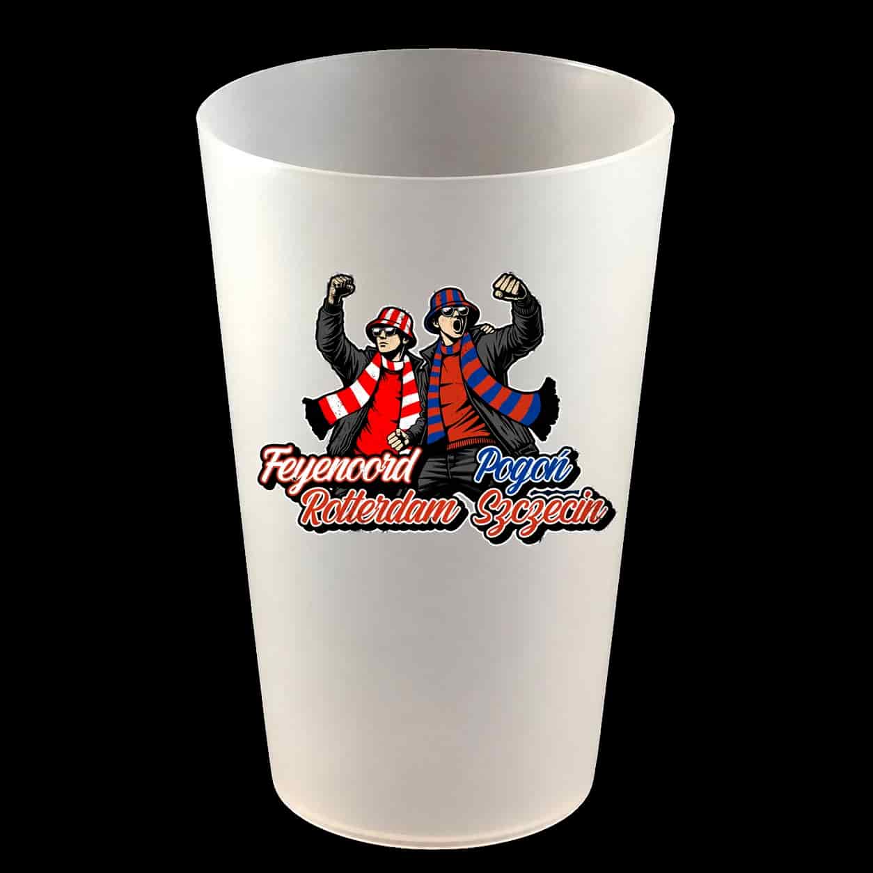 Feyenoord Rotterdam & Pogoń Szczecin Hartbecher