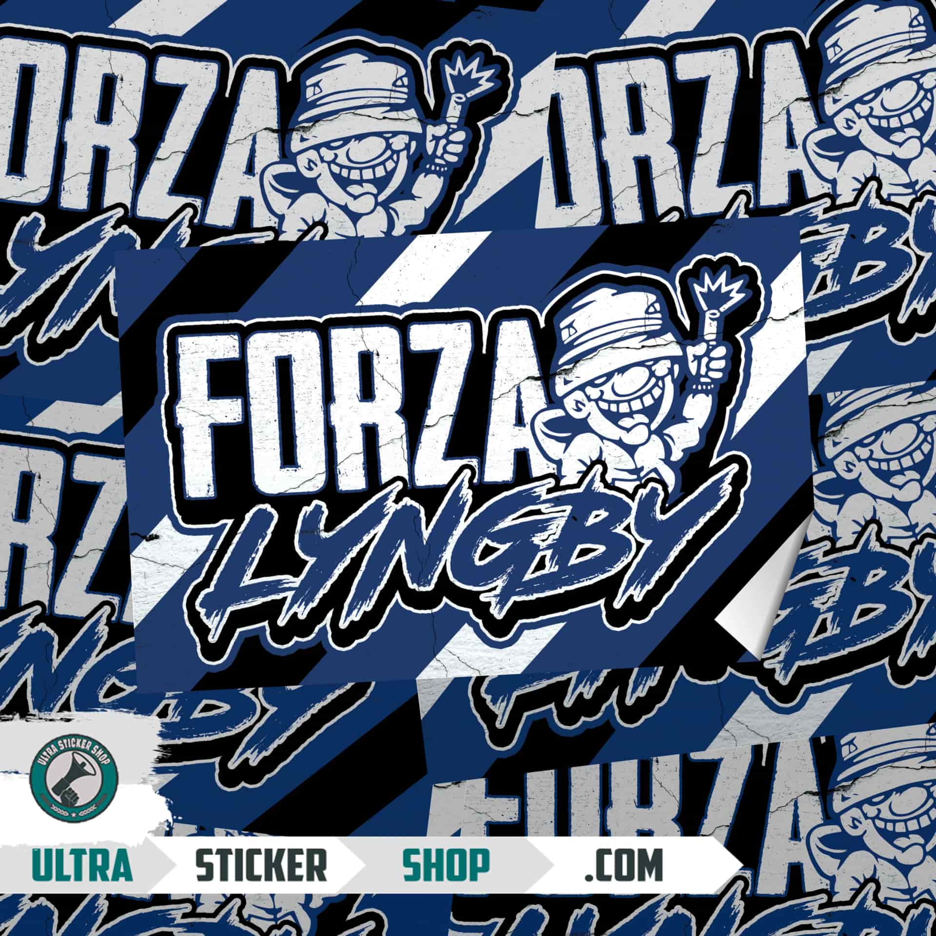 Forza lyngby Aufkleber