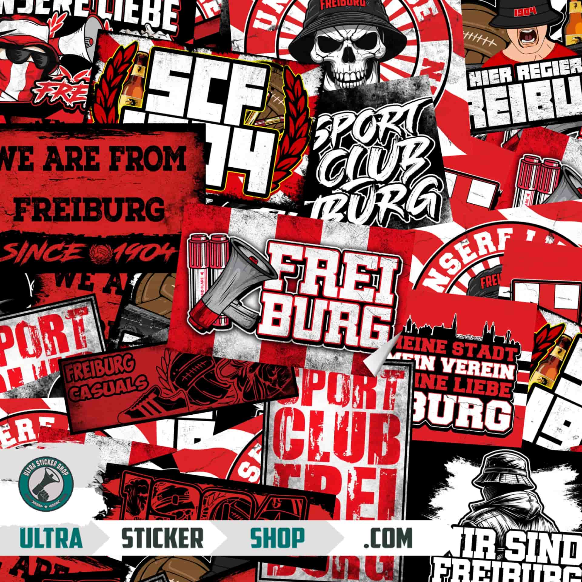 Freiburg Sticker-Mix