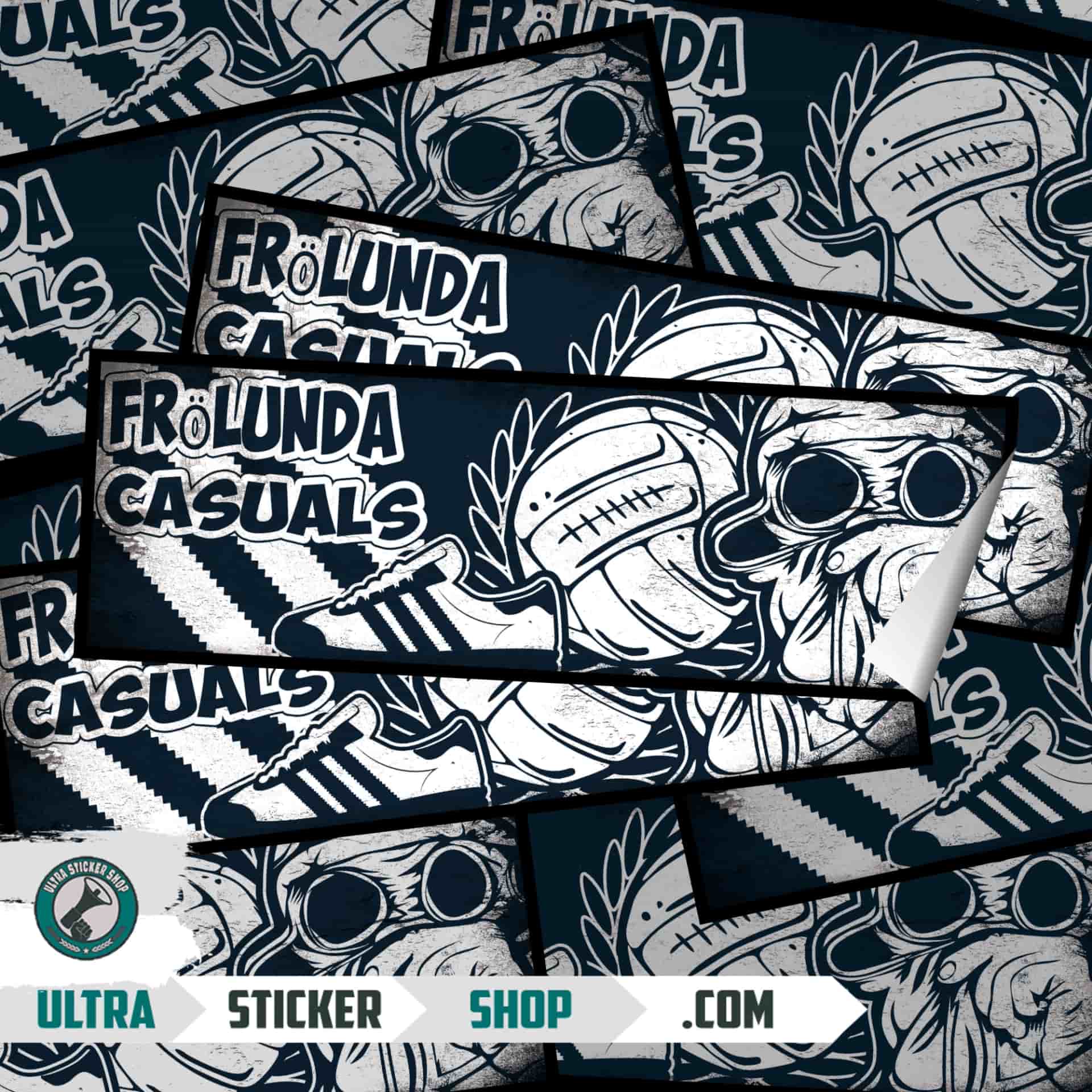 Frölunda casuals Aufkleber