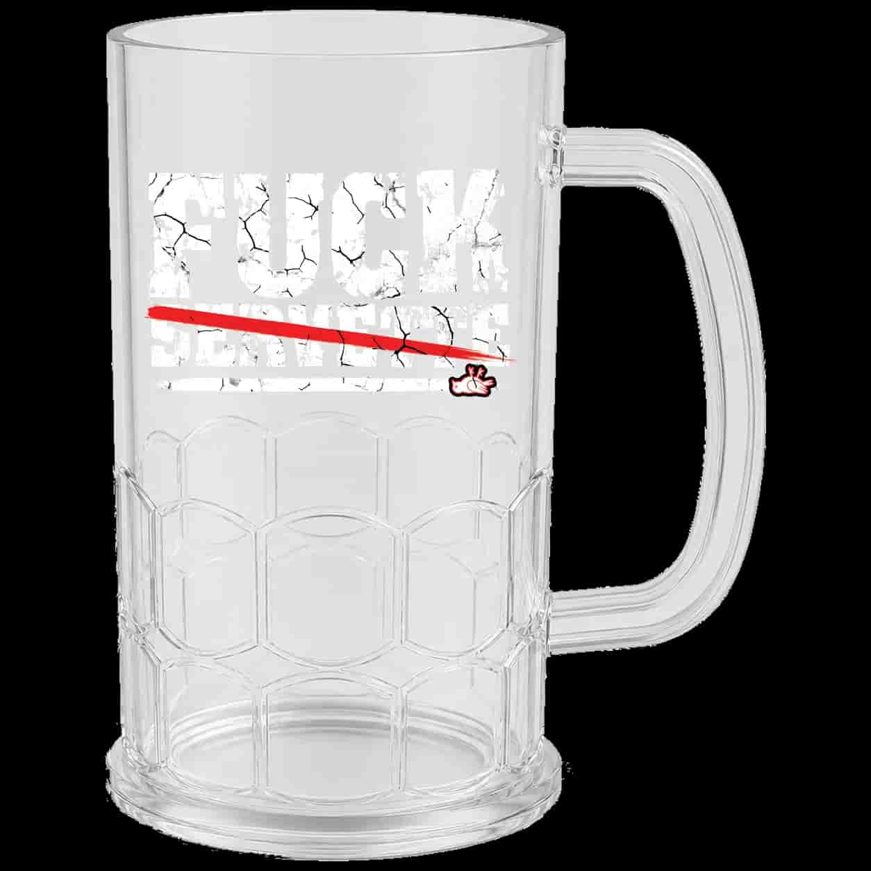 Fuck Servette Bierkrug