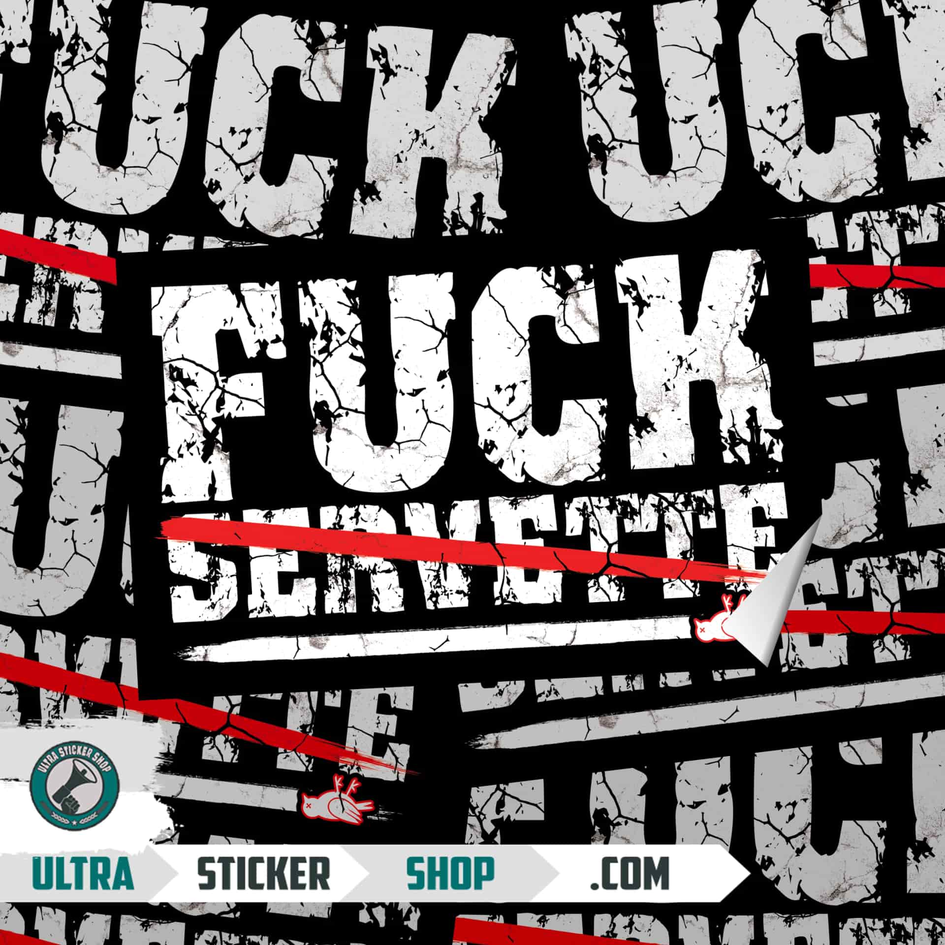 Fuck Servette Aufkleber