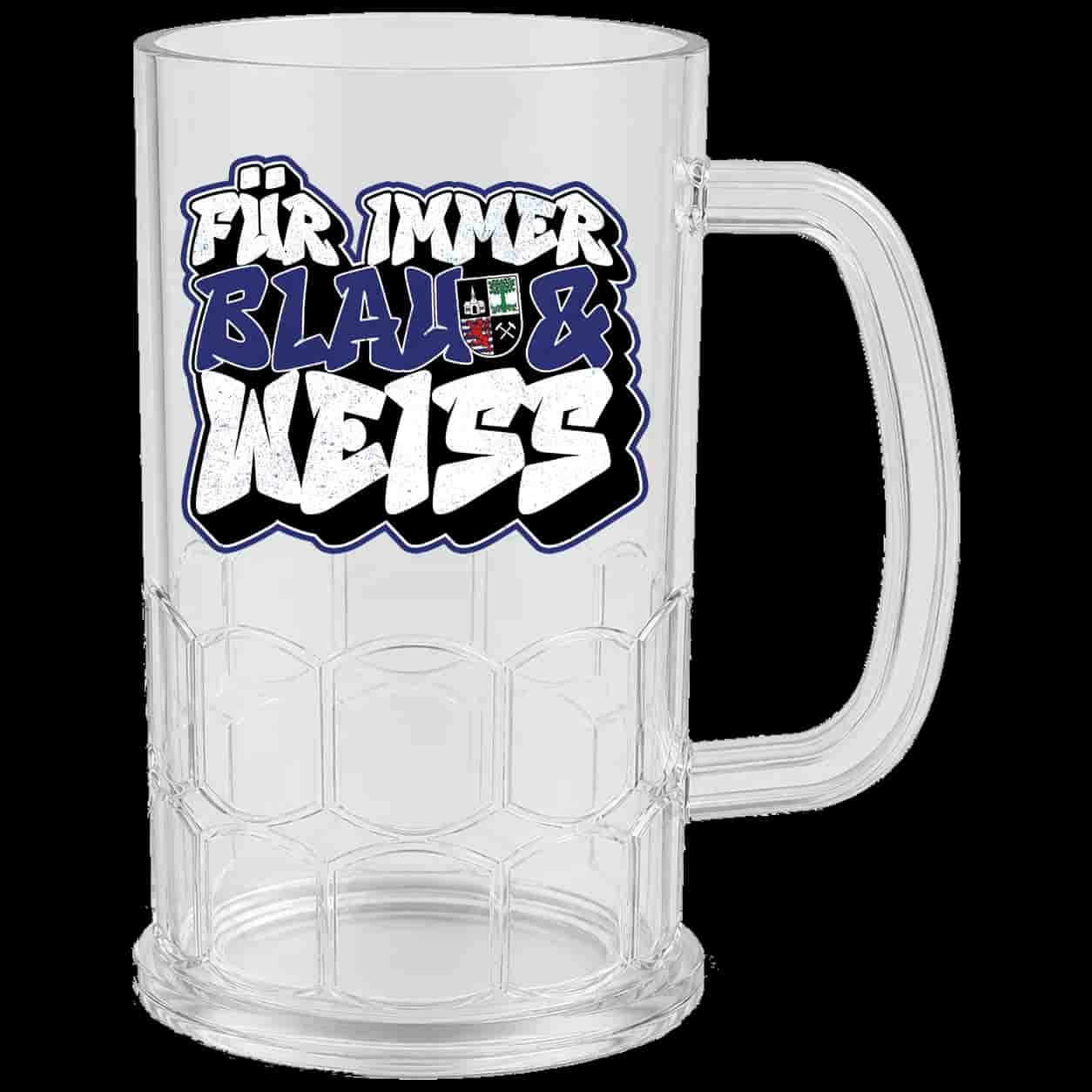 Fur immer blau & weiss Krigla za pivo