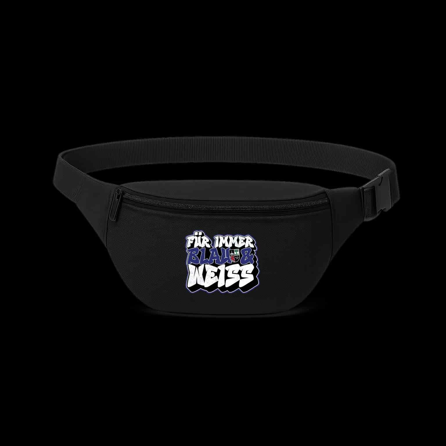 Fur immer blau & weiss Fanny Pack