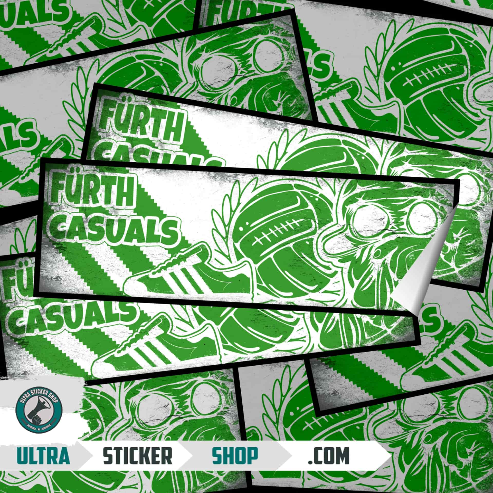 Fürth casuals Nalepnice