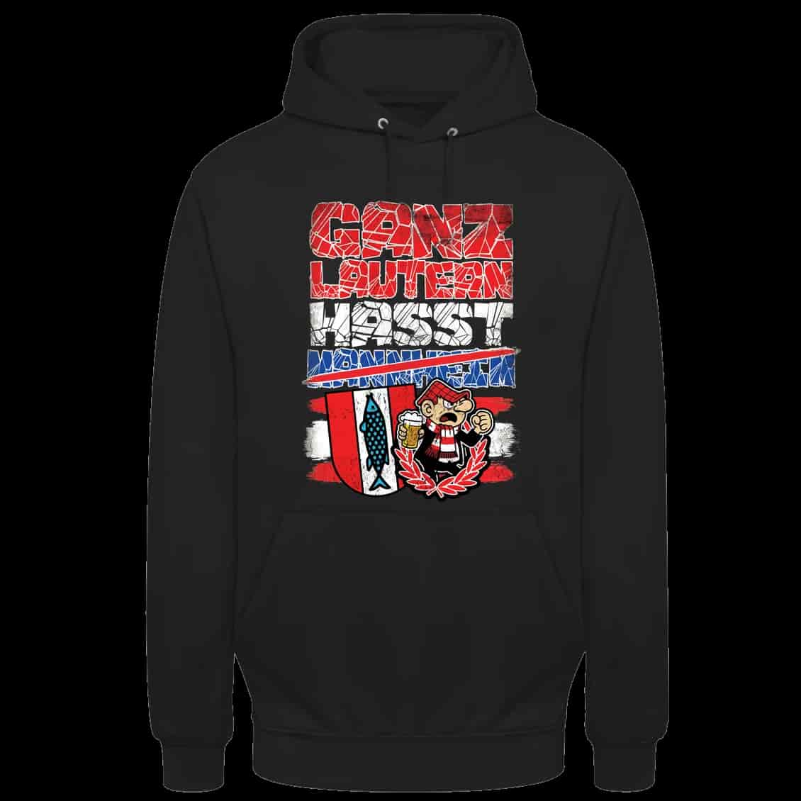 Ganz Lautern hasst Mannheim Hoodie
