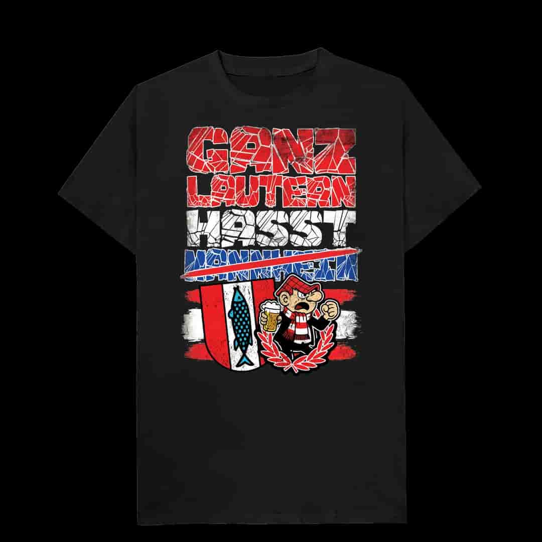 Ganz Lautern hasst Mannheim T-Shirt