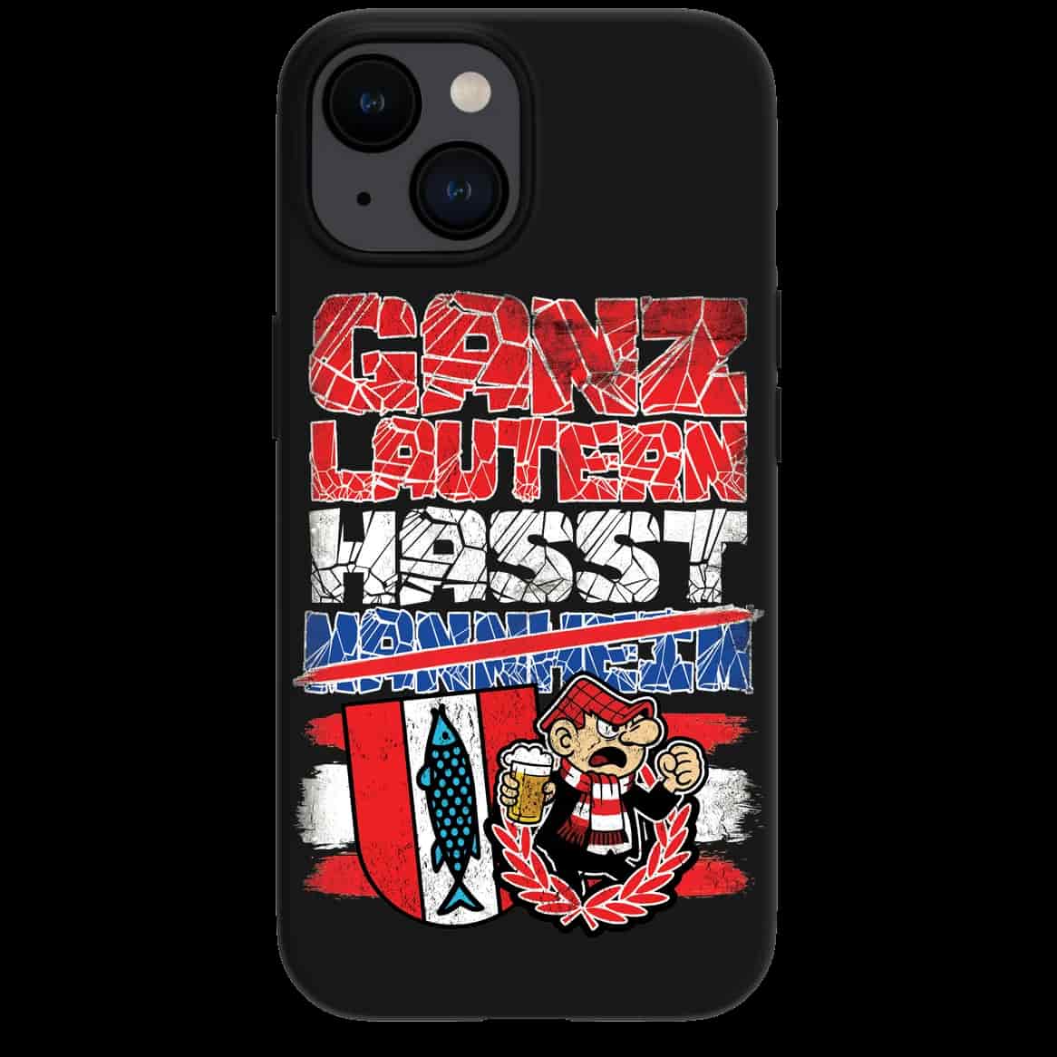 Ganz Lautern hasst Mannheim Iphone Cover