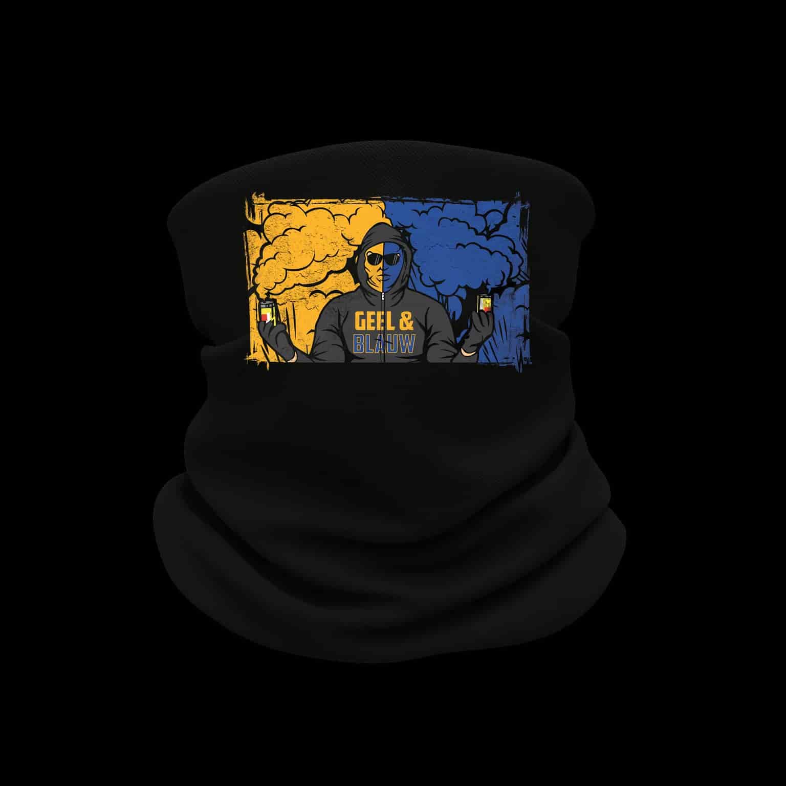 Geel & Blauw Halswärmer