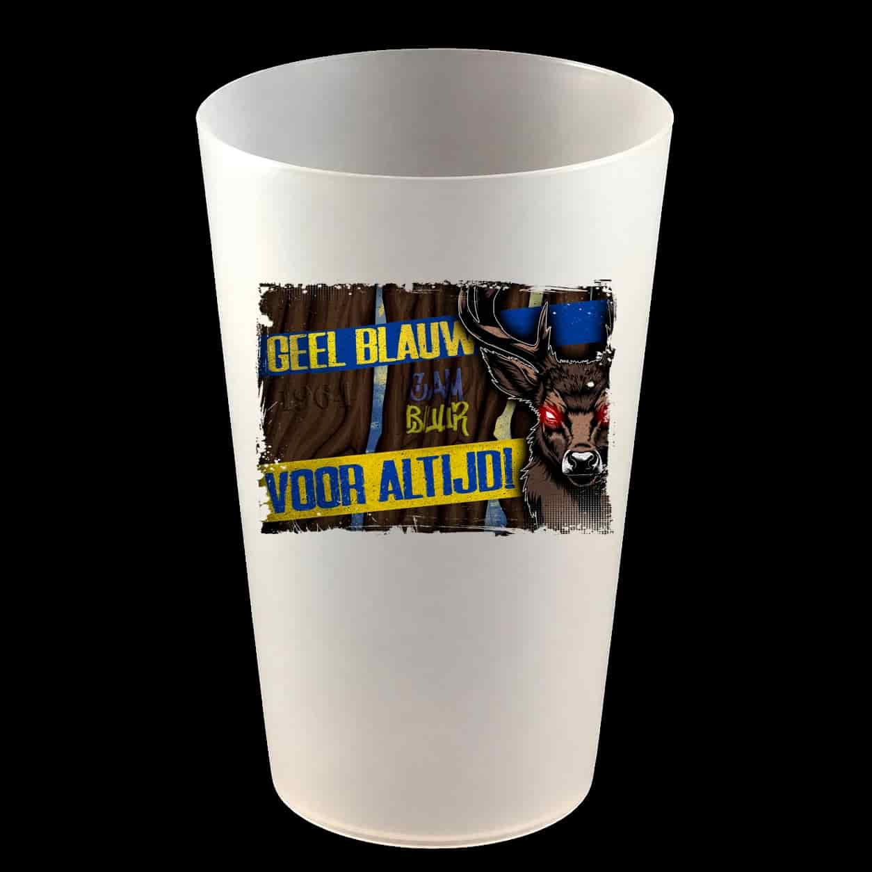 Geel blauw voor altijd Хардкап