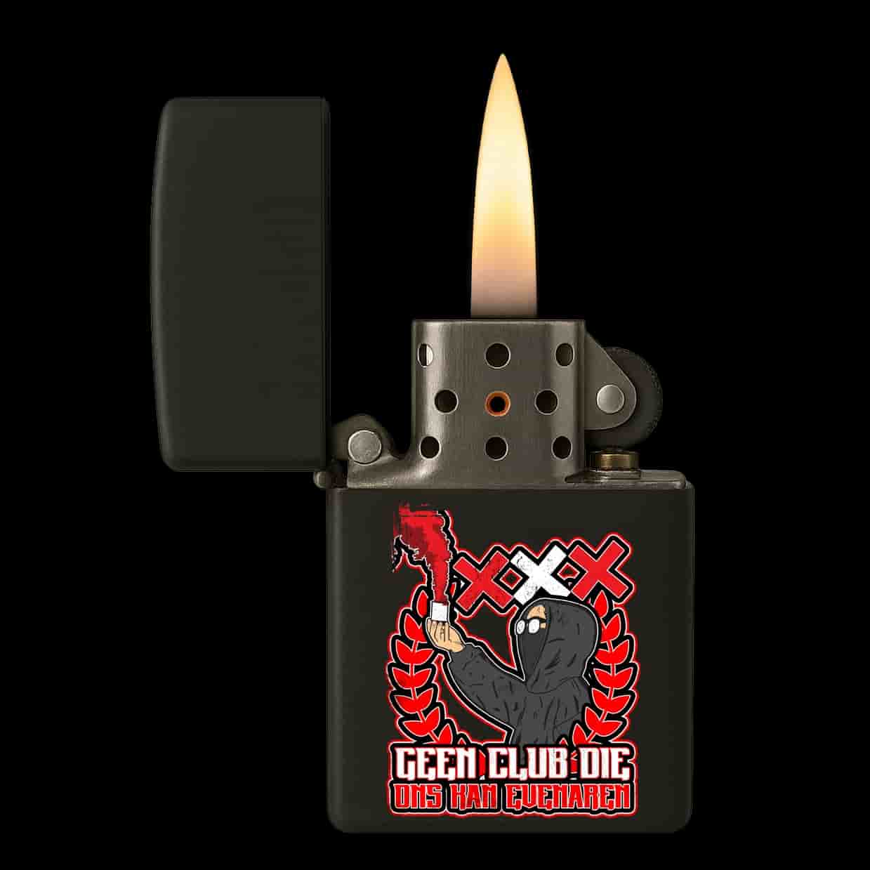 Geen club die ons kan evenaren Aansteker